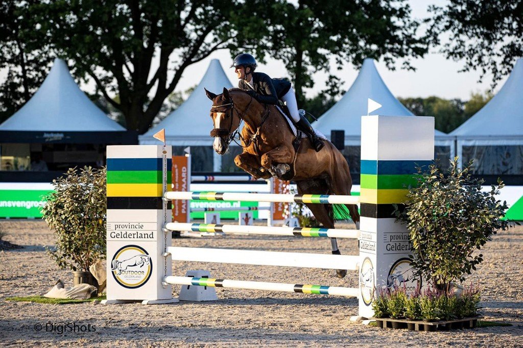 Springruiter tijdens Outdoor Gelderland